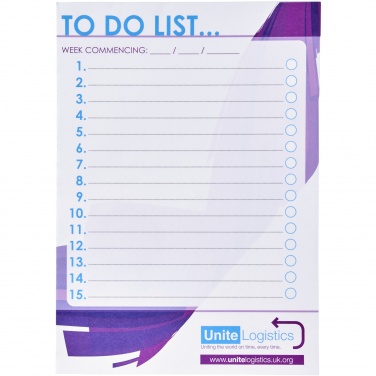 Logo trade promotional merchandise photo of: Desk-Mate® A5 notepad