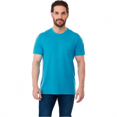 Logo trade promotional merchandise picture of: Jade short sleeve men's GRS recycled t-shirt 
