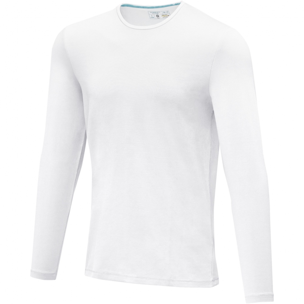 Logotrade corporate gift image of: Ponoka long sleeve men's organic t-shirt