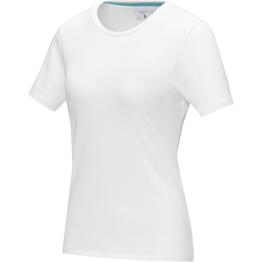 Logo trade promotional merchandise picture of: Balfour short sleeve women's organic t-shirt