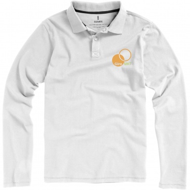 Logotrade advertising product picture of: Oakville long sleeve men's polo