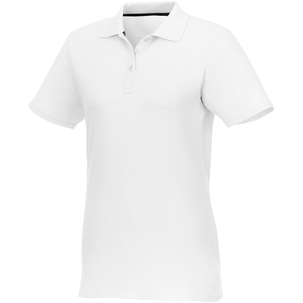 Logo trade promotional giveaway photo of: Helios short sleeve women's polo