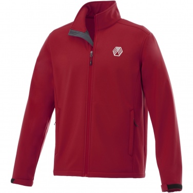 Logo trade promotional giveaway photo of: Maxson men's softshell jacket