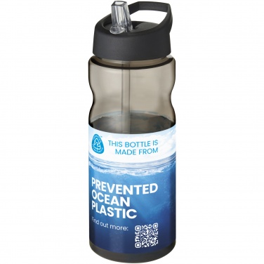 Logo trade promotional gifts image of: H2O Active® Eco Base 650 ml spout lid sport bottle