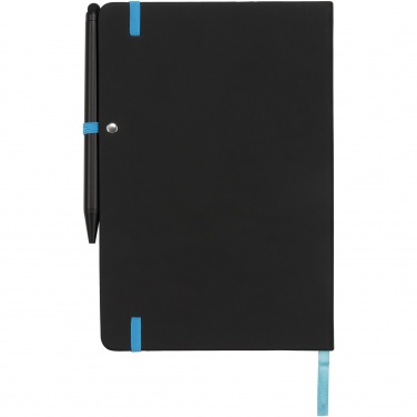 Logo trade corporate gifts picture of: Noir Edge medium notebook
