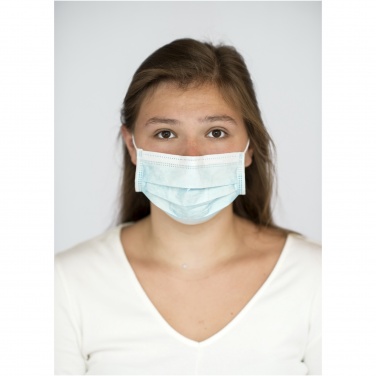 Logo trade advertising products image of: Moore type IIR face mask