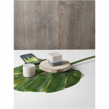 Logotrade promotional item image of: Kikai wheat straw Bluetooth® speaker