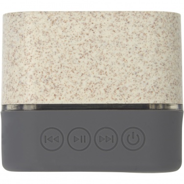 Logotrade advertising products photo of: Aira wheat straw Bluetooth® speaker