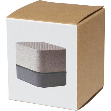 Logotrade advertising product image of: Aira wheat straw Bluetooth® speaker