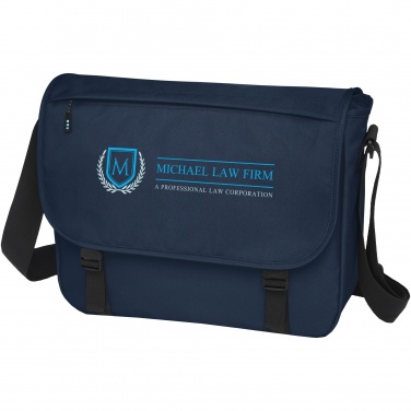 Logo trade corporate gifts picture of: Baikal GRS RPET 15" laptop bag 12L