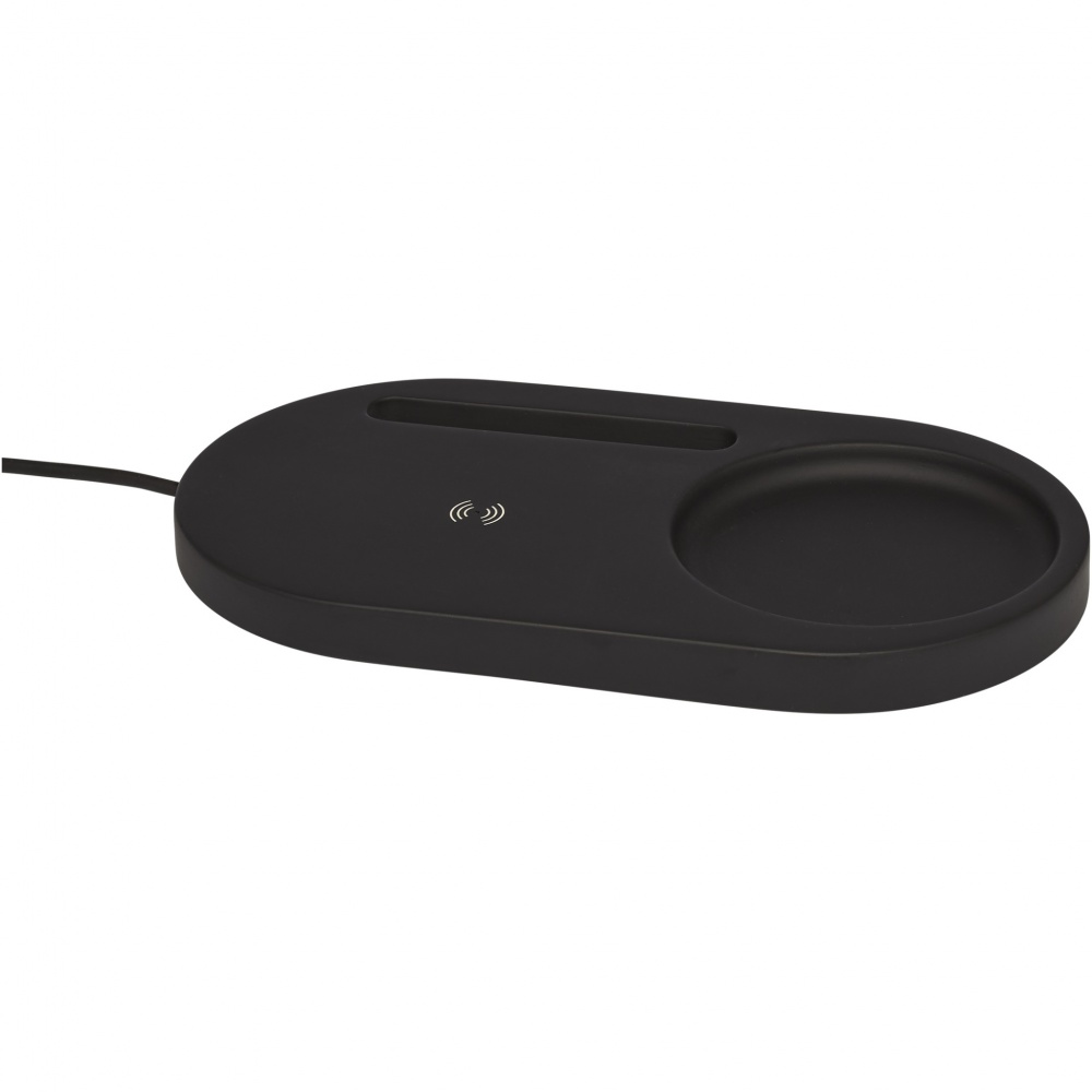Logotrade advertising product image of: Klip 5W wireless charging desk organizer