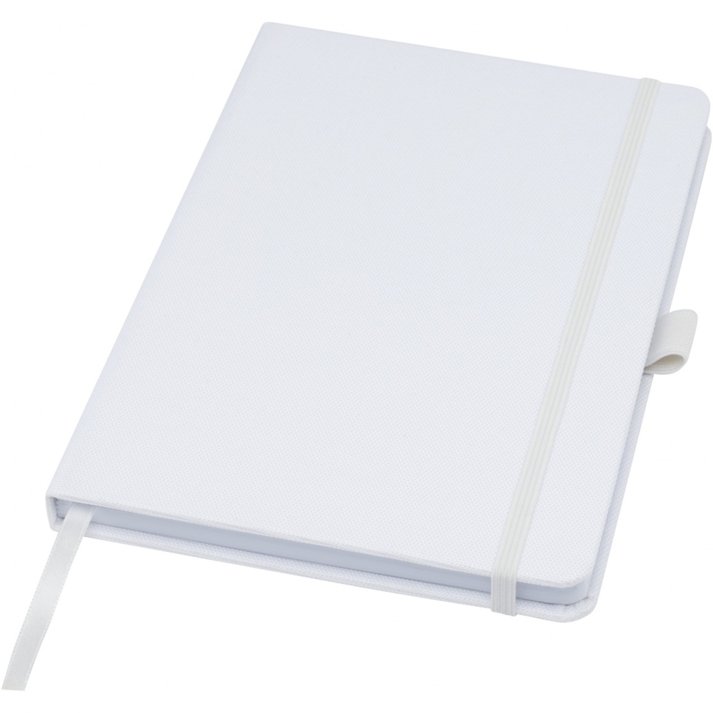 Logotrade promotional items photo of: Honua A5 recycled paper notebook with recycled PET cover