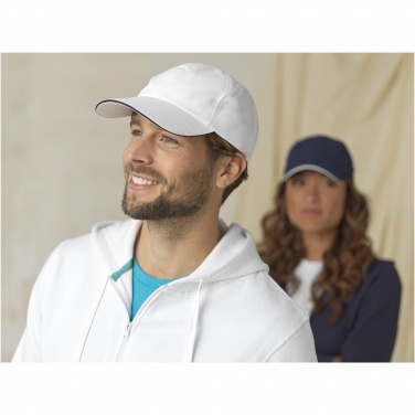 Logotrade business gifts photo of: Morion 6 panel GRS recycled cool fit sandwich cap