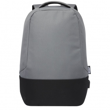 Logo trade corporate gift photo of: Cover GRS RPET anti-theft backpack 18L