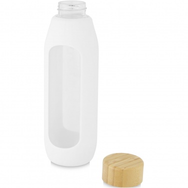 Logotrade corporate gift picture of: Tidan 600 ml borosilicate glass bottle with silicone grip
