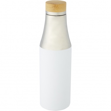 Logotrade promotional item image of: Hulan 540 ml copper vacuum insulated stainless steel bottle with bamboo lid