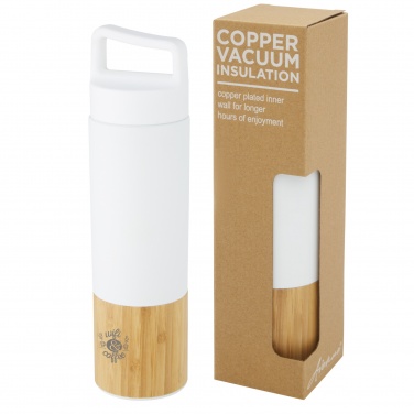 Logotrade promotional giveaway picture of: Torne 540 ml  stainless steel bottle with bamboo outer wall