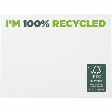 Logotrade promotional gift image of: Sticky-Mate® recycled sticky notes 100x75 mm