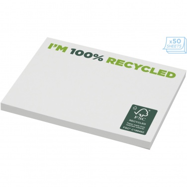 Logo trade promotional items picture of: Sticky-Mate® recycled sticky notes 100x75 mm