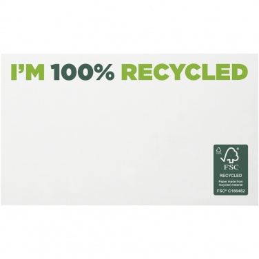 Logotrade promotional gift image of: Sticky-Mate® recycled sticky notes 127 x 75 mm