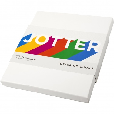 Logotrade corporate gift image of: Parker Classic notebook and Parker pen gift box
