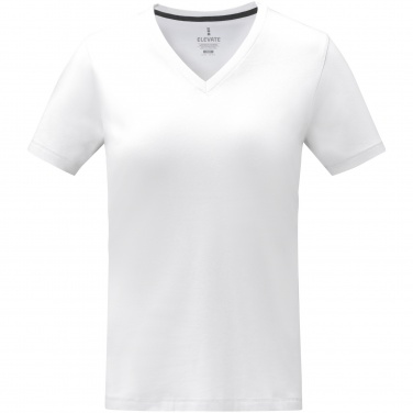 Logotrade advertising products photo of: Somoto short sleeve women's V-neck t-shirt 