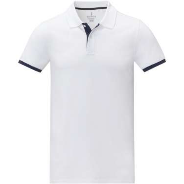 Logo trade advertising products picture of: Morgan short sleeve men's duotone polo