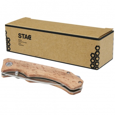 Logo trade promotional merchandise image of: Dave pocket knife with belt clip