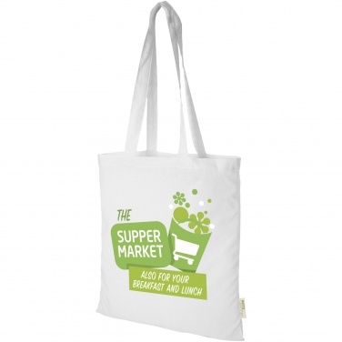 Logotrade promotional giveaways photo of: Orissa 140 g/m² organic cotton tote bag 7L