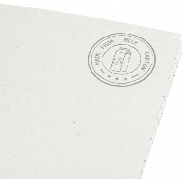 Logotrade corporate gift picture of: Dairy Dream A5 size reference recycled milk cartons cahier notebook