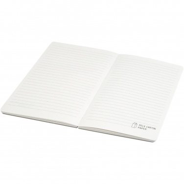 Logo trade promotional gift photo of: Dairy Dream A5 size reference recycled milk cartons spineless notebook