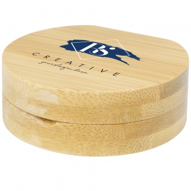 Logotrade promotional merchandise photo of: Afrodit bamboo pocket mirror