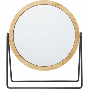 Logo trade business gift photo of: Hyrra bamboo standing mirror