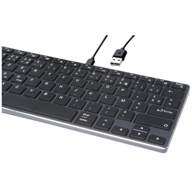 Logotrade promotional items photo of: Hybrid performance Bluetooth keyboard - AZERTY
