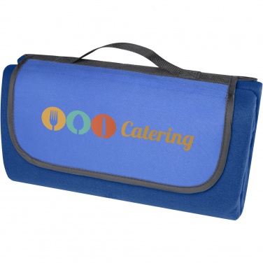 Logo trade promotional giveaways image of: Salvie recycled plastic picnic blanket