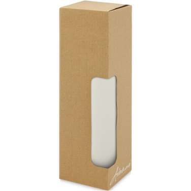 Logo trade advertising product photo of: Lumi 300 ml ceramic tumbler with bamboo lid