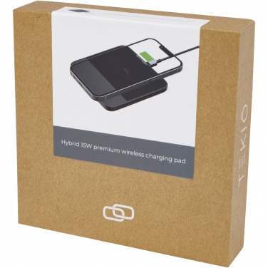 Logotrade advertising product image of: Hybrid 15W premium wireless charging pad