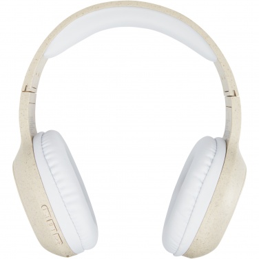 Logotrade promotional items photo of: Riff wheat straw Bluetooth® headphones with microphone