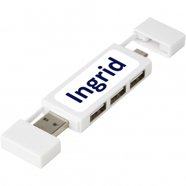Logo trade promotional gifts picture of: Mulan dual USB 2.0 hub