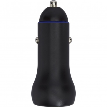 Logotrade promotional gift picture of: Pilot dual 55W USB-C/USB-A car charger