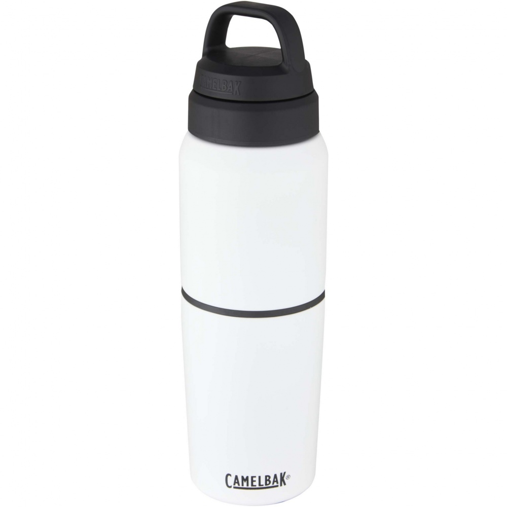 Logotrade corporate gift image of: CamelBak®  stainless steel 500 ml bottle and 350 ml cup