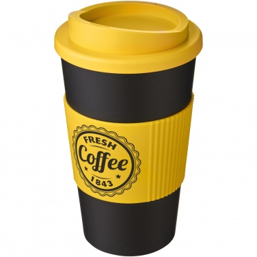 Logotrade promotional product picture of: Americano® 350 ml insulated tumbler with grip