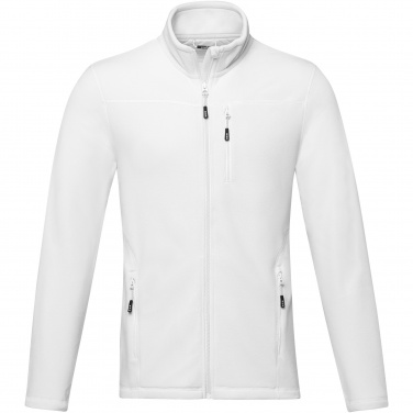 Logotrade promotional item image of: Amber men's GRS recycled full zip fleece jacket