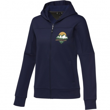 Logo trade promotional merchandise picture of: Nubia women's performance full zip knit jacket