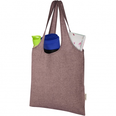 Logotrade promotional items photo of: Pheebs 150 g/m² recycled cotton trendy tote bag 7L