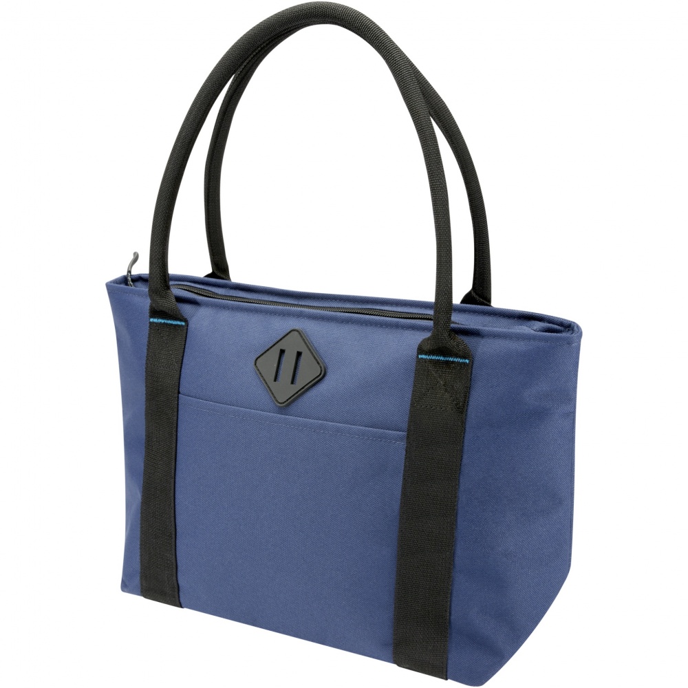 Logo trade promotional giveaways picture of: REPREVE® Our Ocean™ 12-can GRS RPET cooler tote bag 11L
