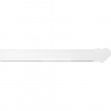 Logotrade advertising product picture of: Tait 30cm heart-shaped recycled plastic ruler