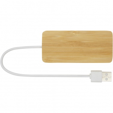 Logotrade promotional items photo of: Tapas bamboo USB hub