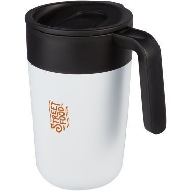Logo trade advertising products image of: Nordia 400 ml double-wall recycled mug