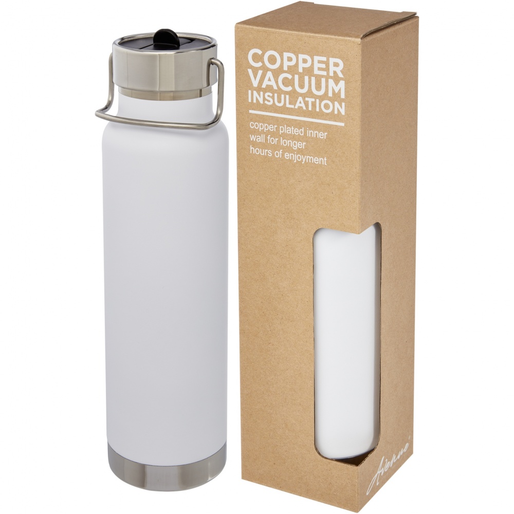 Logo trade corporate gift photo of: Thor 750 ml copper vacuum insulated sport bottle